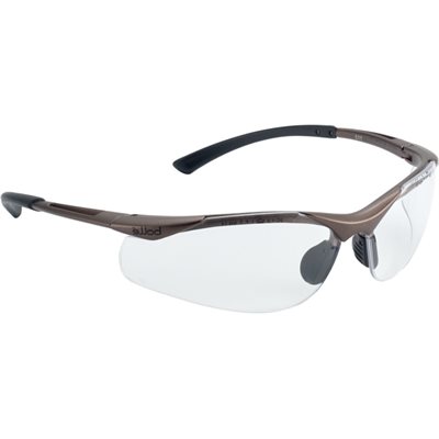 Bolle CONTPSI Contour Safety Specs c / w Clear Lens