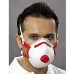 Mandil 412183 Disp. Respirator FFP3 Valved (Box 5)