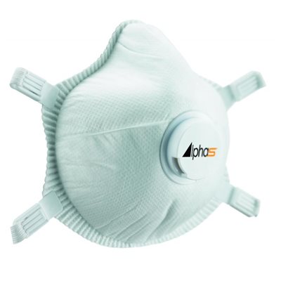 Alpha Solway Alpha S FFP3 NR Respirator (Box of 5)