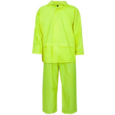 2 Piece Polyester / PVC Rainsuit 170T (1838)